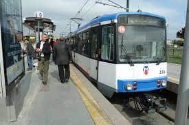 tramvay in Istanbul